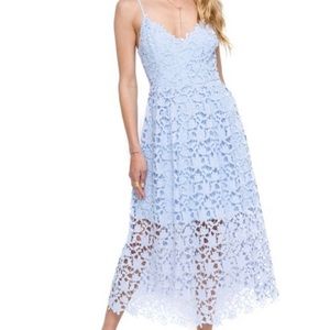ASTR the Label - Lace A Line Midi Dress